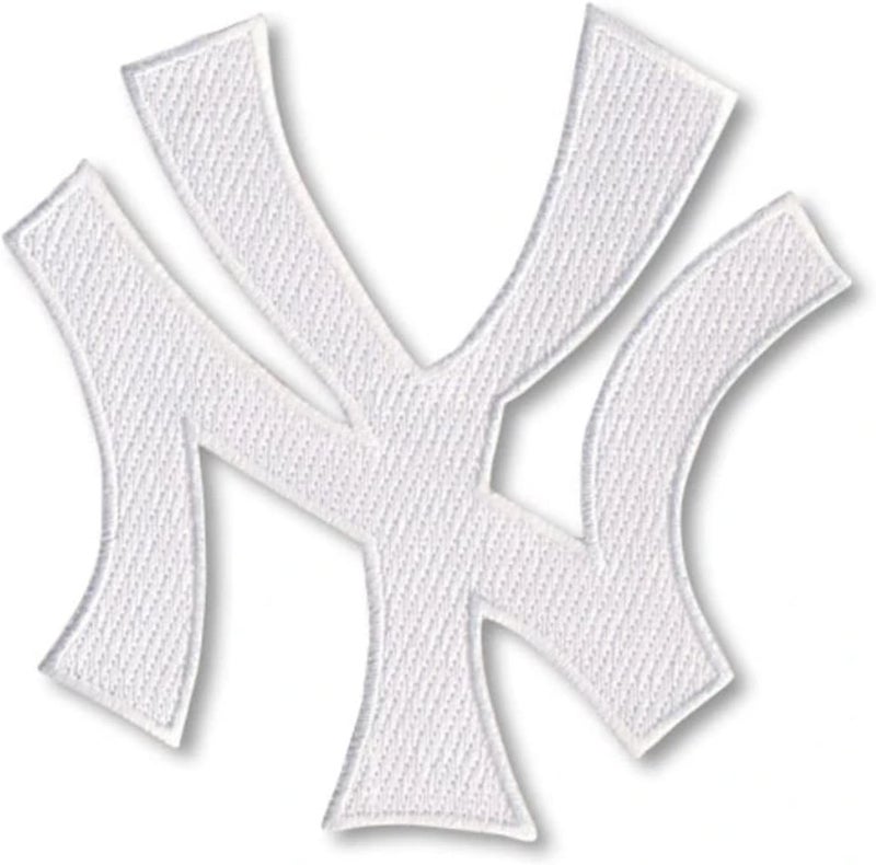 New York Yankees NY White Logo Patch